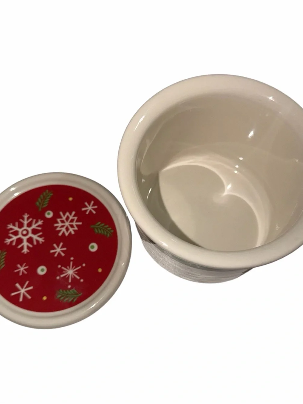 Longaberger Holiday Crock with Lid